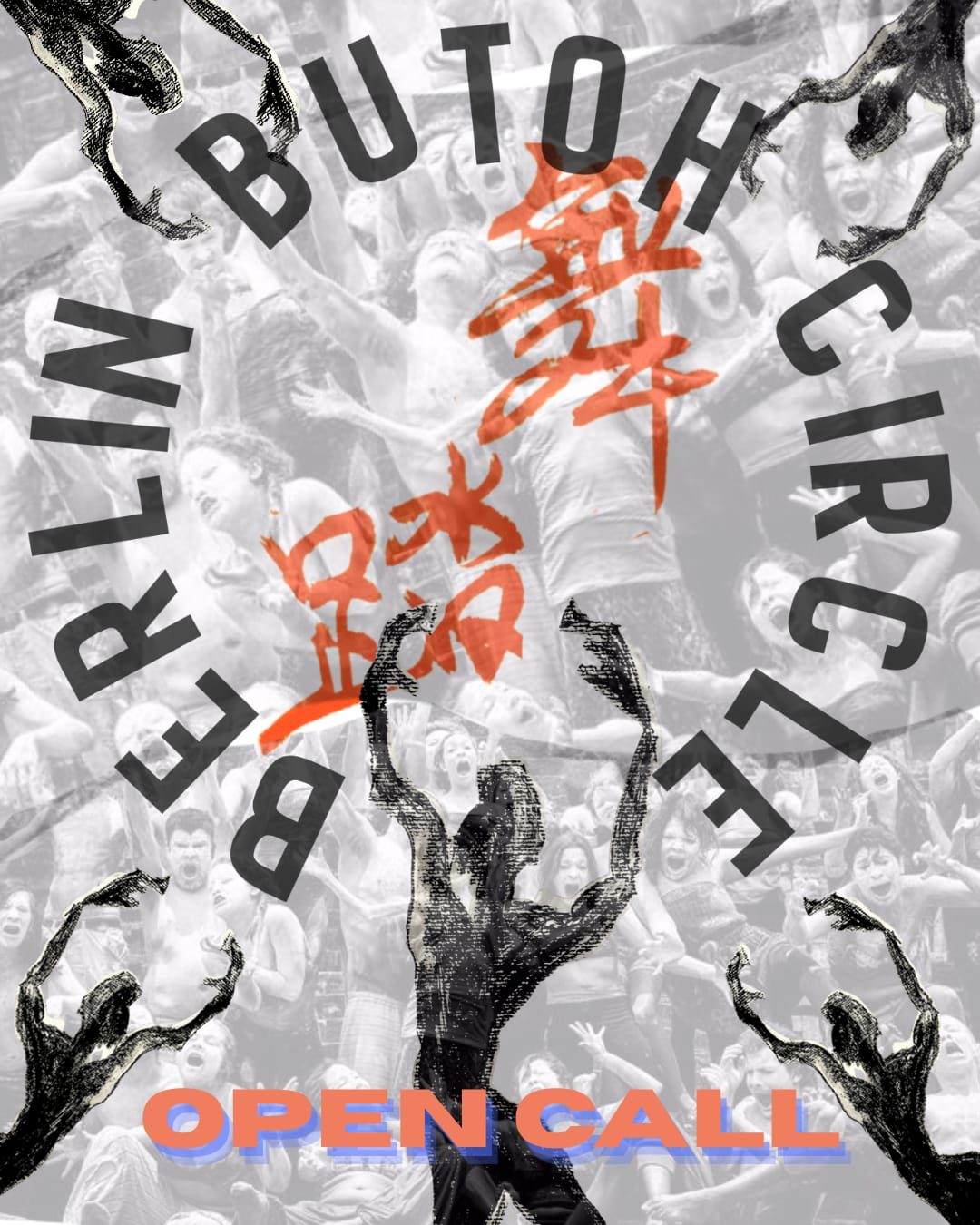 Berlin Butoh Circle Open Call Flyer