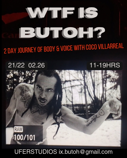 WTF Is Butoh Flyer
